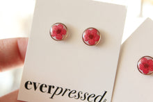 Load image into Gallery viewer, Red Narcissus (gold/silver)