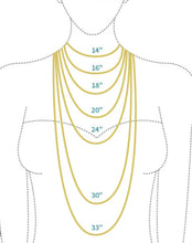 Load image into Gallery viewer, Fern Necklace (gold)