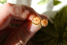 Load image into Gallery viewer, Orange Narcissus (gold/silver)