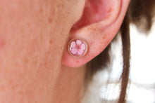 Load image into Gallery viewer, Pink Narcissus (gold/silver)