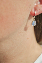 Load image into Gallery viewer, Forget Me Not Huggie Drops (silver)