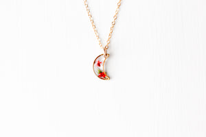 Mini Katy Necklace - Red