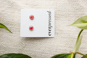 Magenta Studs