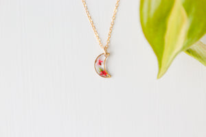 Mini Katy Necklace - Red