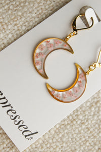 Katy Moon Earrings - Pink