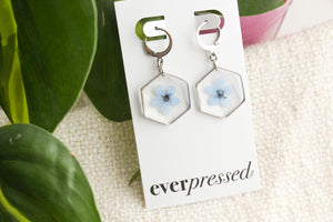 Forget Me Not Sonya Earrings - Silver