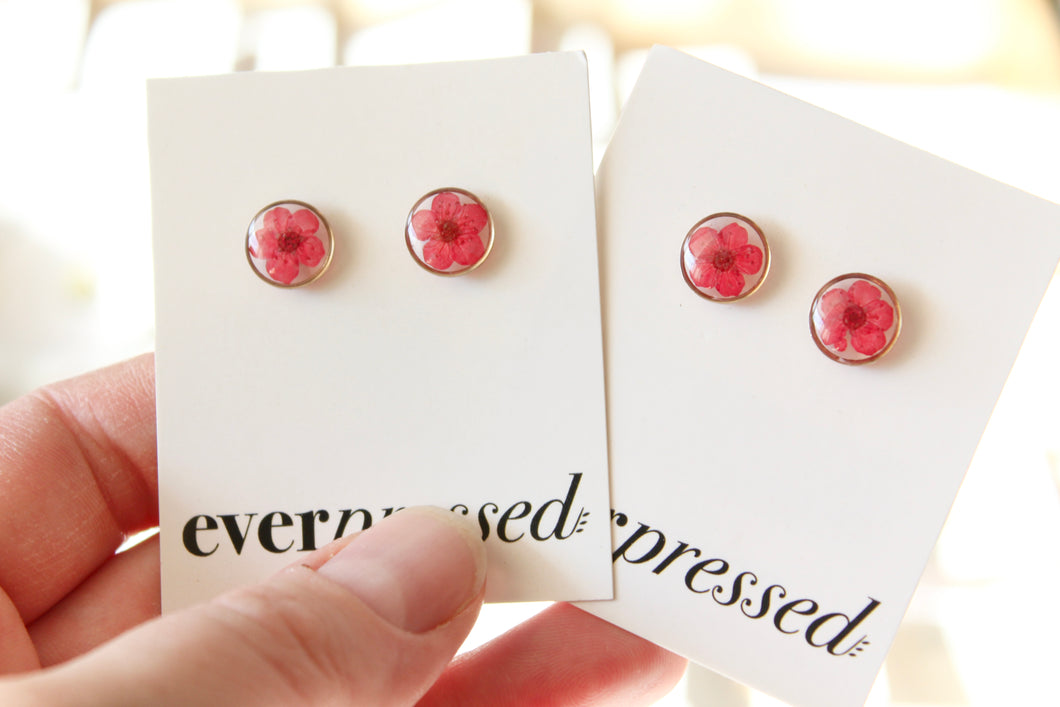 Red Narcissus (gold/silver)