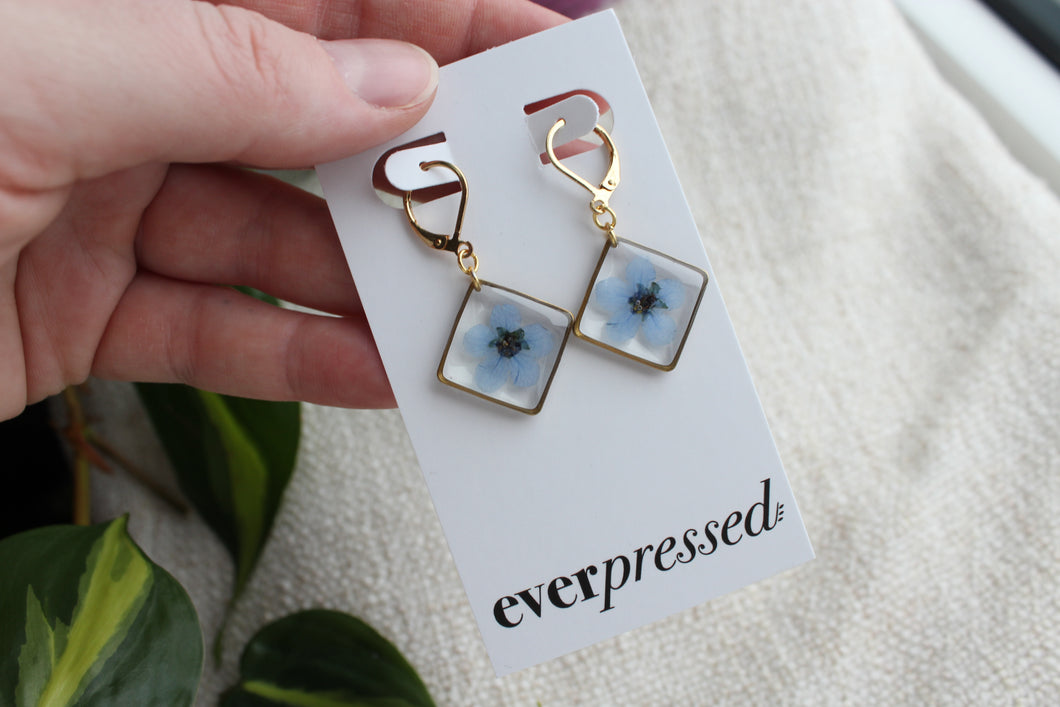 Forget Me Not Diamond Earrings