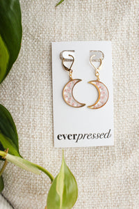 Katy Moon Earrings - Pink