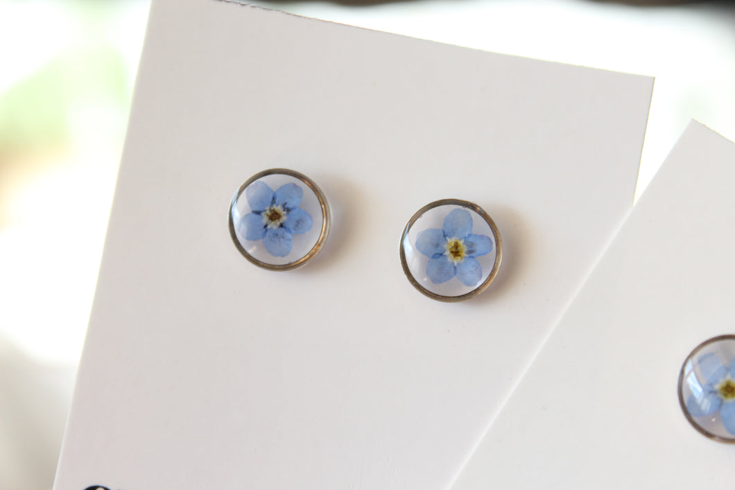 Forget Me Not Studs (gold/silver)