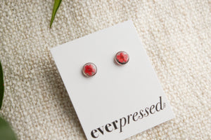 Magenta Studs