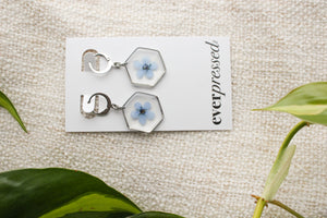 Forget Me Not Sonya Earrings - Silver