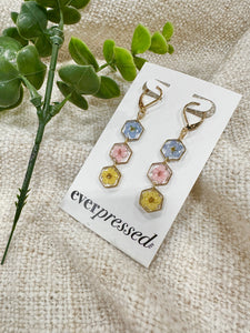 Flower Trio Earrings - Bestseller