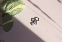 Load image into Gallery viewer, Forget Me Not Teardrop Huggies
