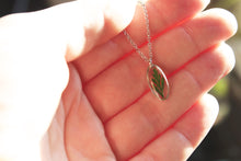 Load image into Gallery viewer, Fern Oval Necklace
