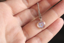 Load image into Gallery viewer, Forget Me Not Circle Necklace
